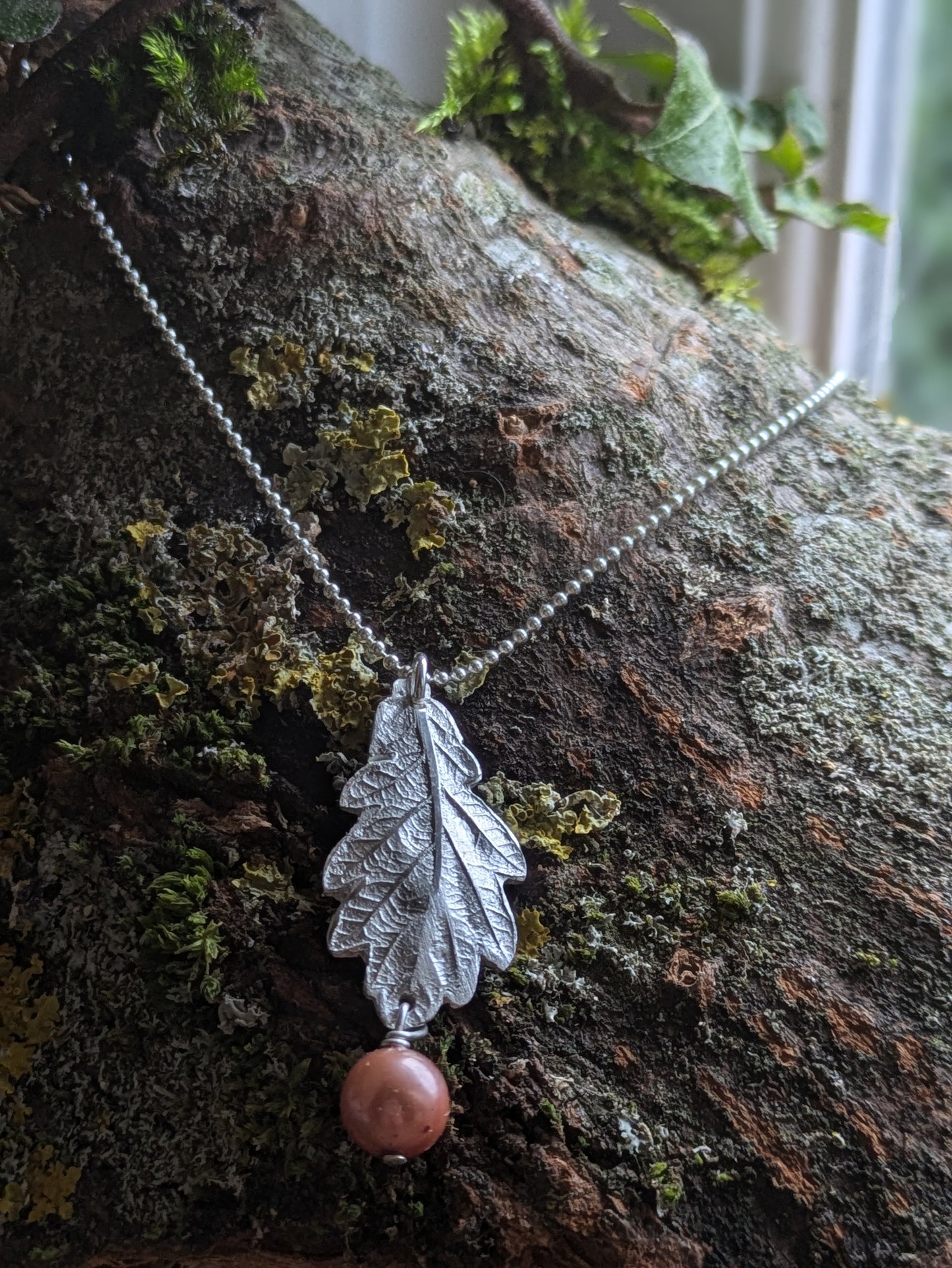 Oak Leaf Necklace