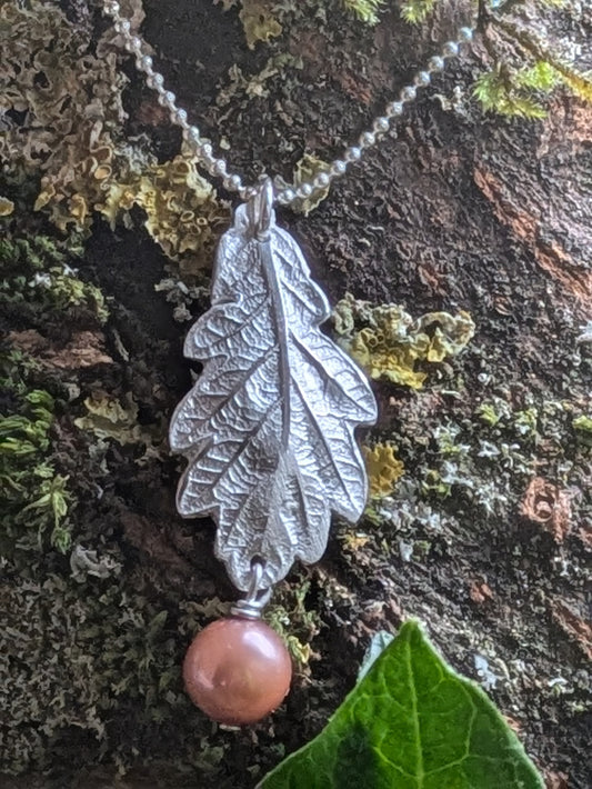 Oak Leaf Necklace